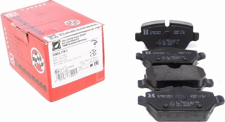 Zimmermann 23623.170.1 - Brake Pad Set, disc brake onlydrive.pro