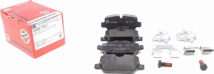 Zimmermann 23623.170.3 - Brake Pad Set, disc brake onlydrive.pro