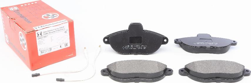 Zimmermann 23003.190.1 - Brake Pad Set, disc brake onlydrive.pro