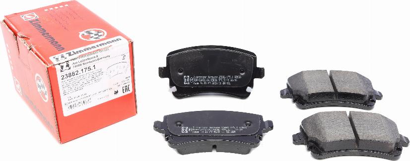 Zimmermann 23882.175.1 - Brake Pad Set, disc brake onlydrive.pro