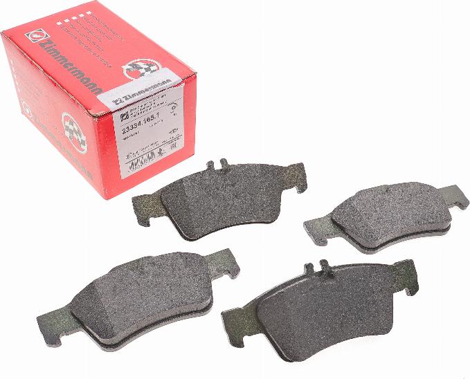 Zimmermann 23334.165.1 - Brake Pad Set, disc brake onlydrive.pro