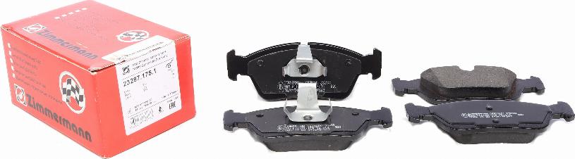 Zimmermann 23287.175.1 - Brake Pad Set, disc brake onlydrive.pro