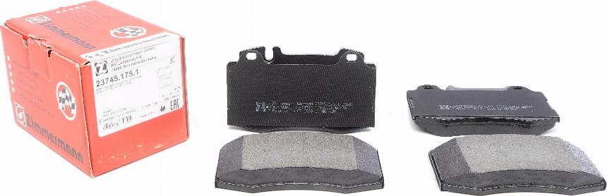 Zimmermann 23745.175.1 - Brake Pad Set, disc brake onlydrive.pro