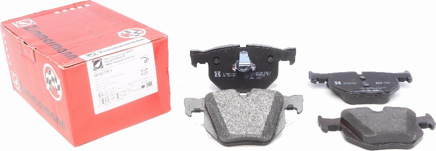 Zimmermann 23732.170.1 - Brake Pad Set, disc brake onlydrive.pro