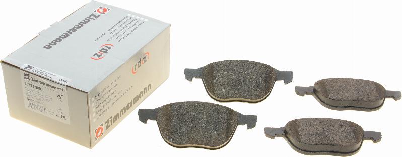 Zimmermann 23723.980.1 - Brake Pad Set, disc brake onlydrive.pro