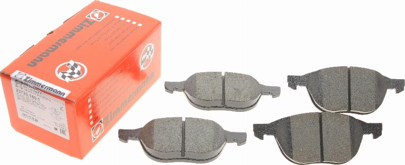 Zimmermann 23723.180.1 - Brake Pad Set, disc brake onlydrive.pro