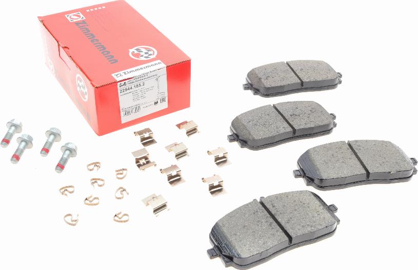 Zimmermann 22944.185.2 - Brake Pad Set, disc brake onlydrive.pro