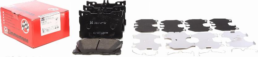 Zimmermann 22586.180.1 - Brake Pad Set, disc brake onlydrive.pro