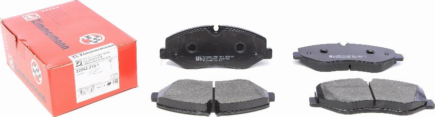 Zimmermann 22062.210.1 - Brake Pad Set, disc brake onlydrive.pro