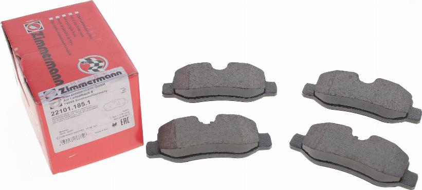 Zimmermann 22101.185.1 - Brake Pad Set, disc brake onlydrive.pro