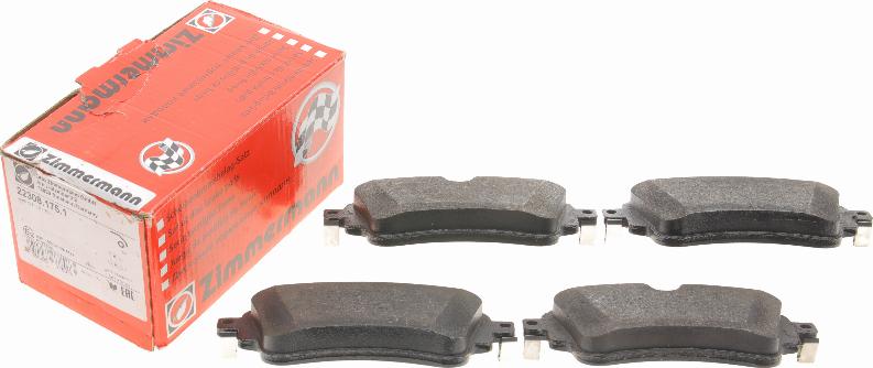 Zimmermann 22308.175.1 - Brake Pad Set, disc brake onlydrive.pro