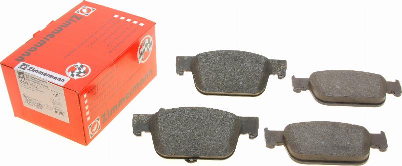 Zimmermann 22383.170.2 - Brake Pad Set, disc brake onlydrive.pro