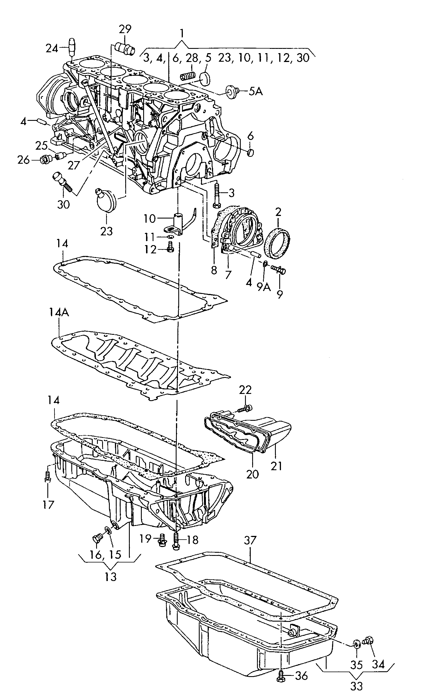 VAG 068 103 171 F - Уплотняющее кольцо, коленчатый вал onlydrive.pro