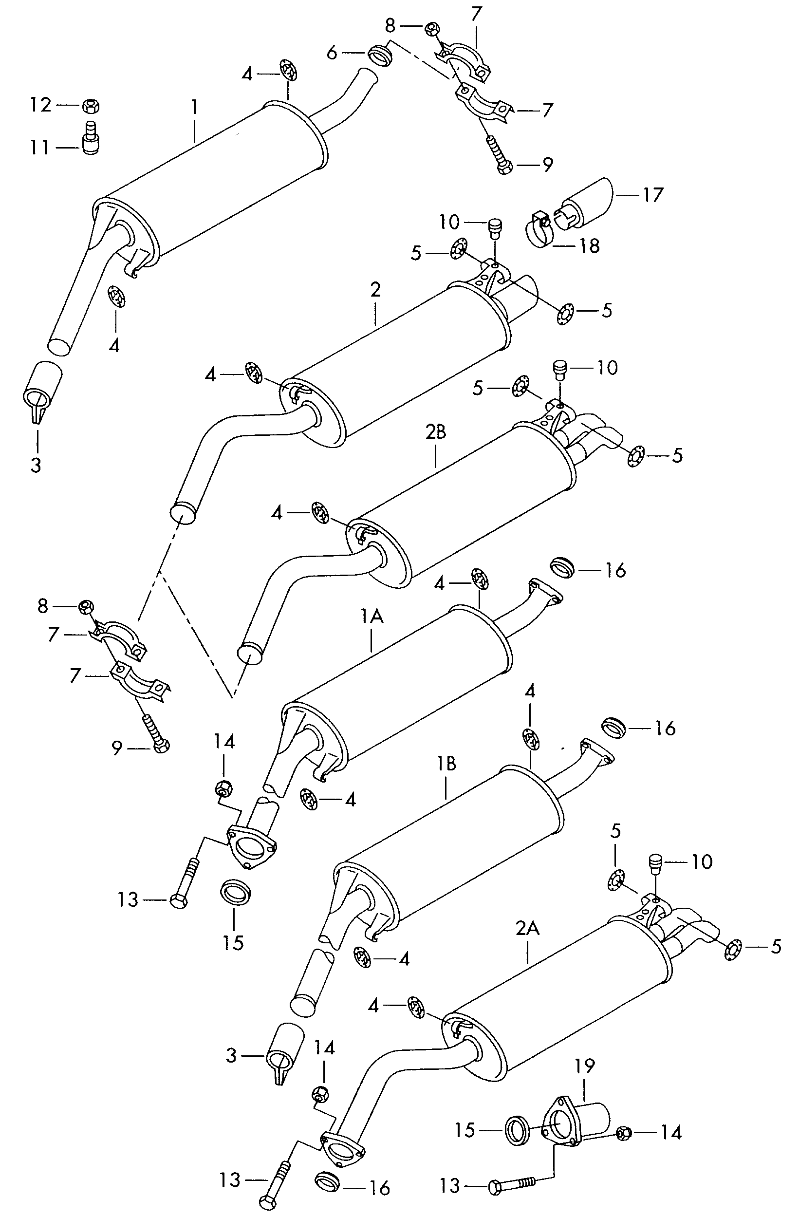 Skoda 893253147F - Holding Bracket, silencer onlydrive.pro