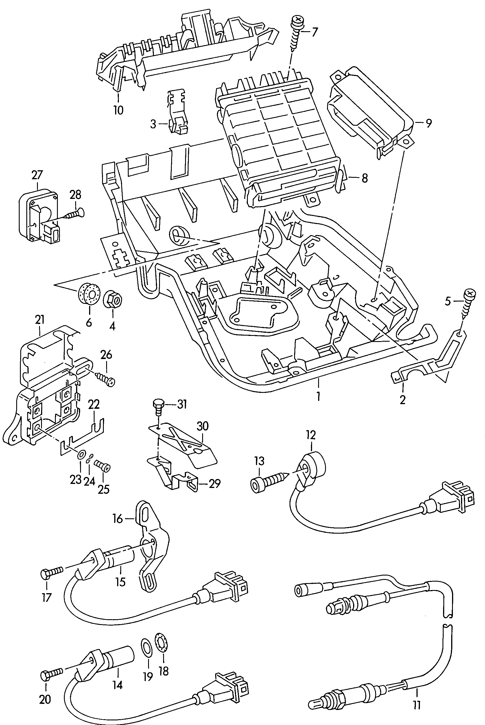 VW 034 905 381 A - Sensor, speed / RPM onlydrive.pro