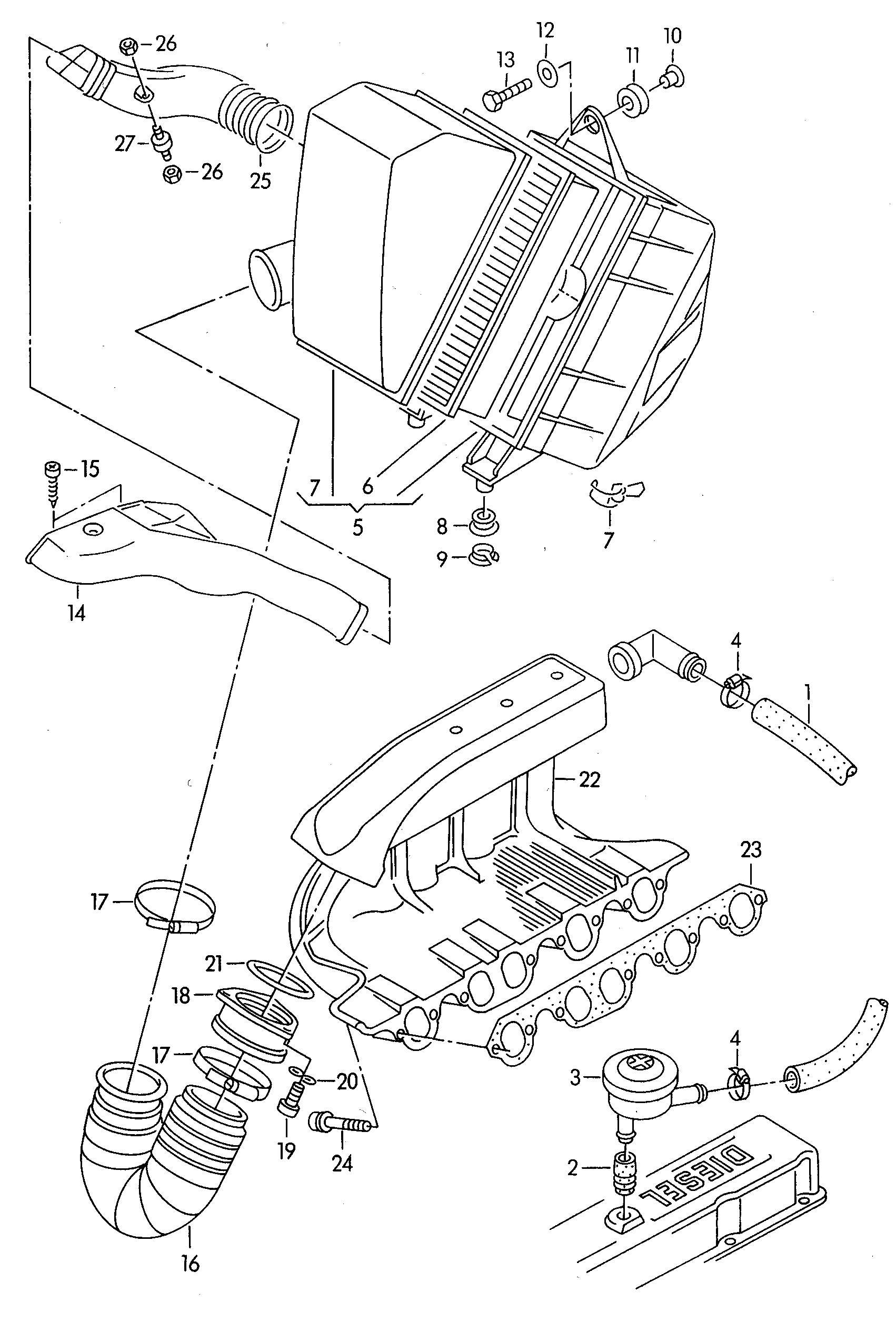 Seat 4A0129620 - Воздушный фильтр, двигатель onlydrive.pro