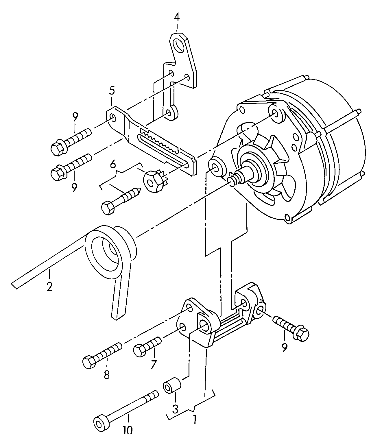 Seat 050 903 137 C - V formos rumbuoti diržai onlydrive.pro