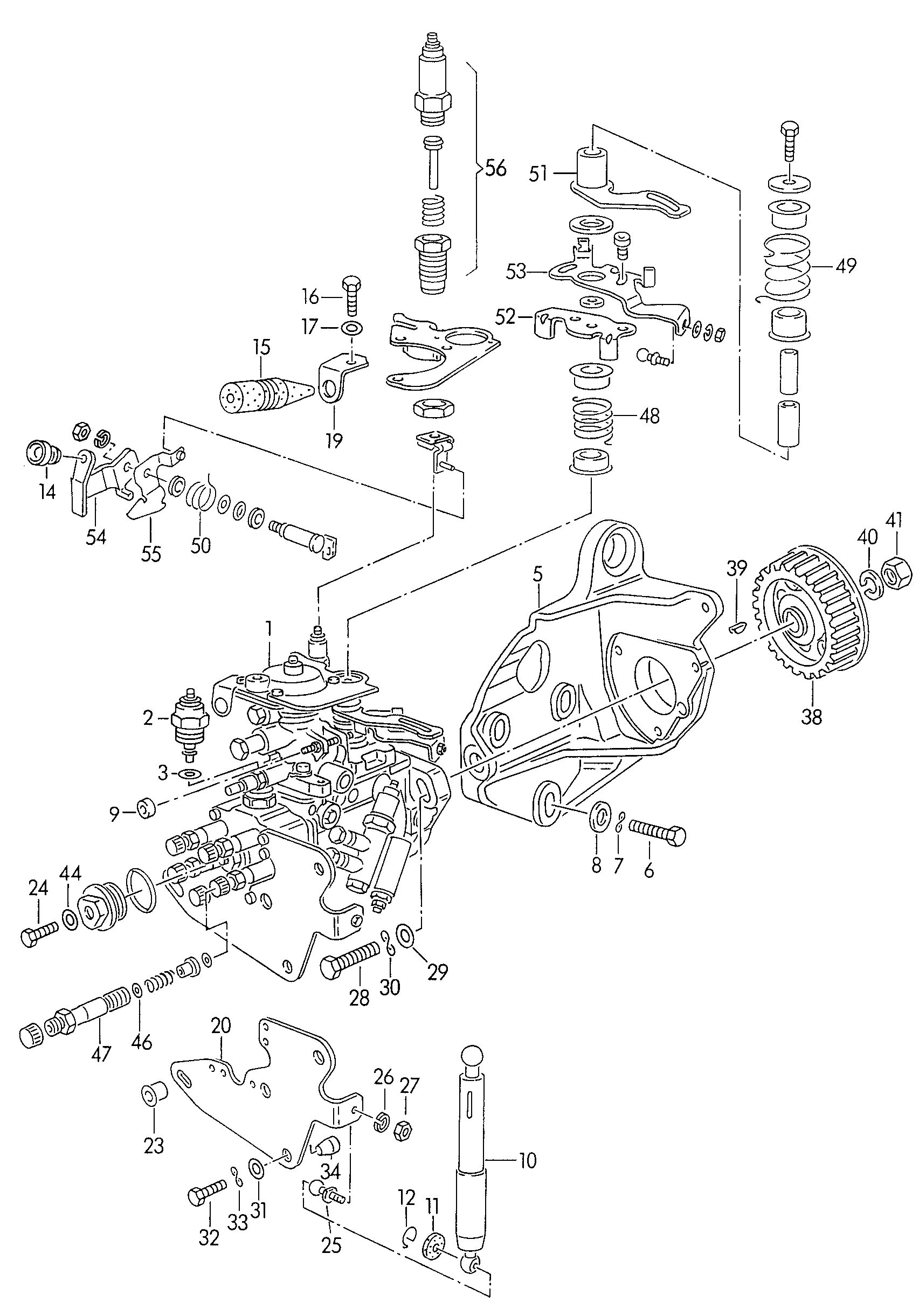 Seat 068 130 787A - Injection pump: 5 pcs. onlydrive.pro