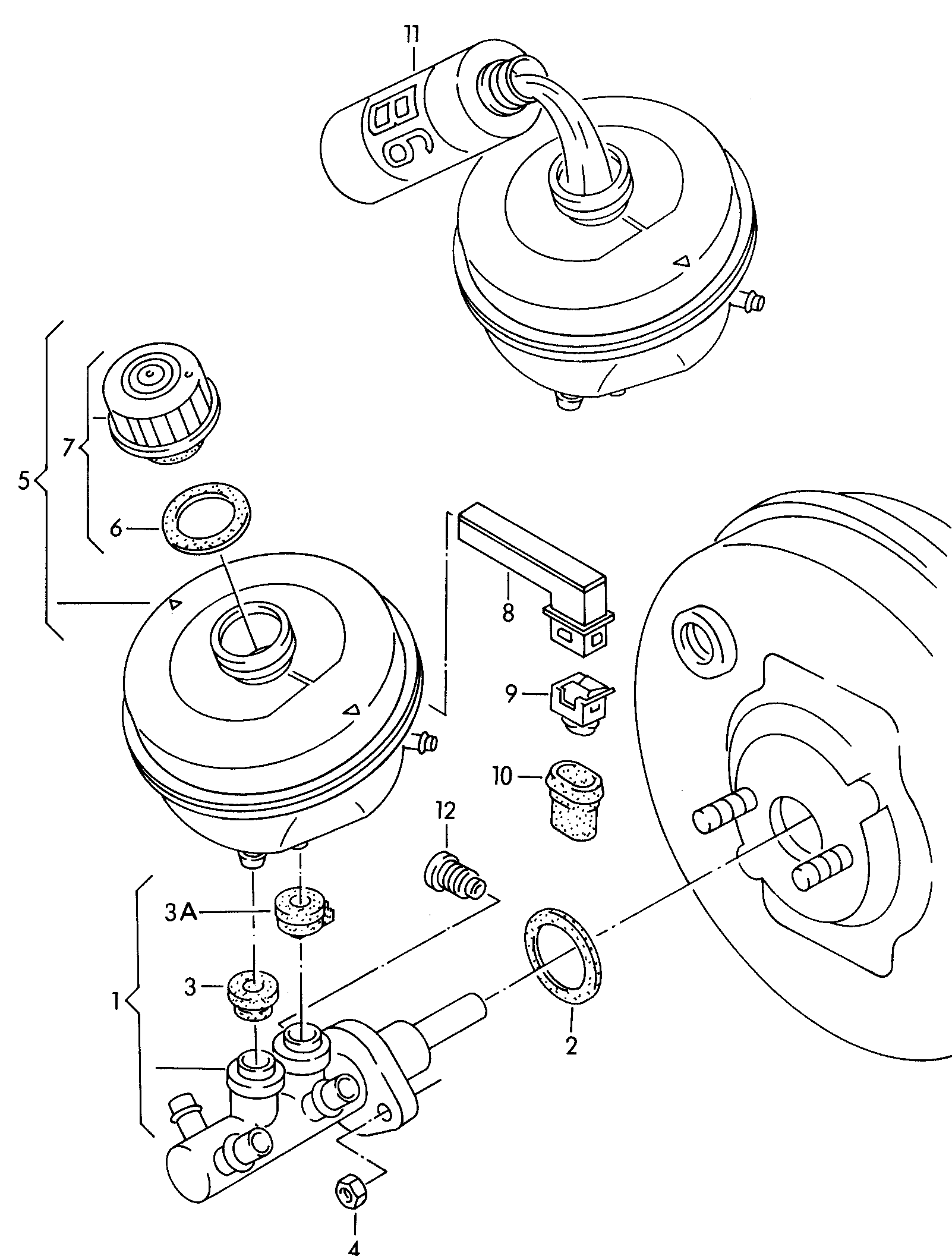 Seat 8E0611301 - Paisupaak,pidurivedelik onlydrive.pro