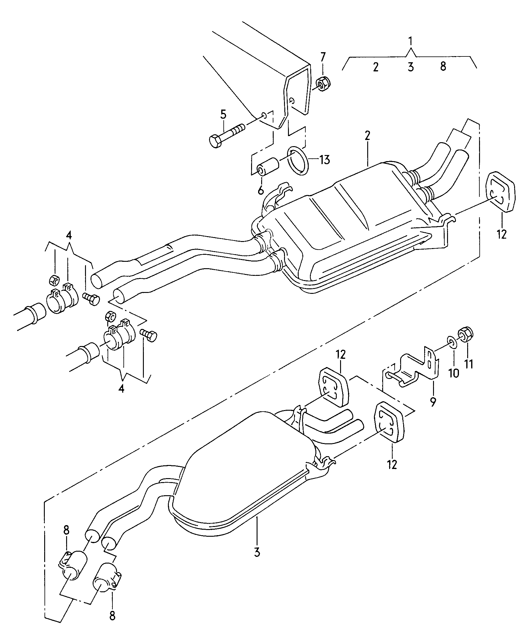 Seat 893 253 139A - Pipe Connector, exhaust system onlydrive.pro