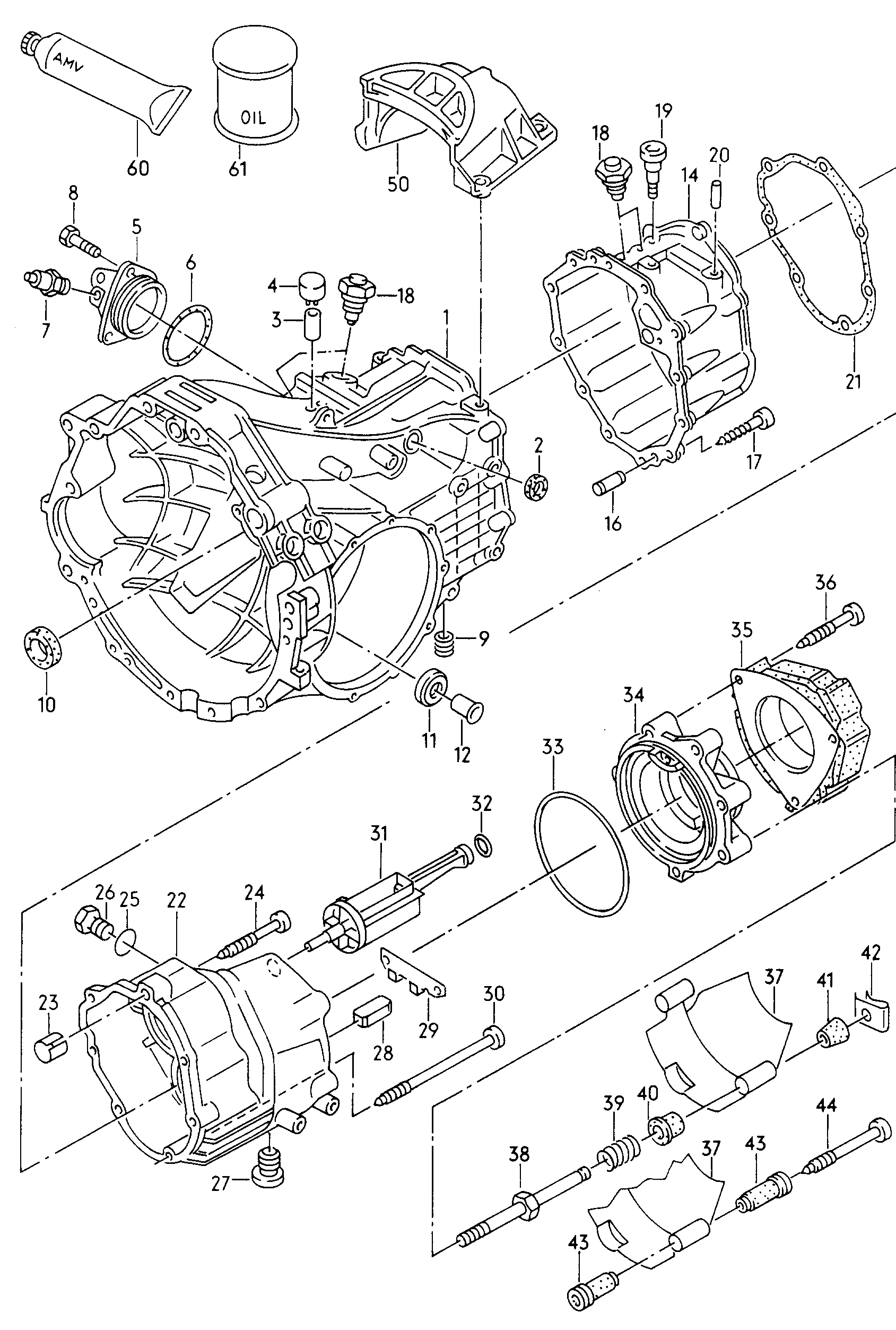 VAG 016 311 113 B - Shaft Seal, manual transmission onlydrive.pro