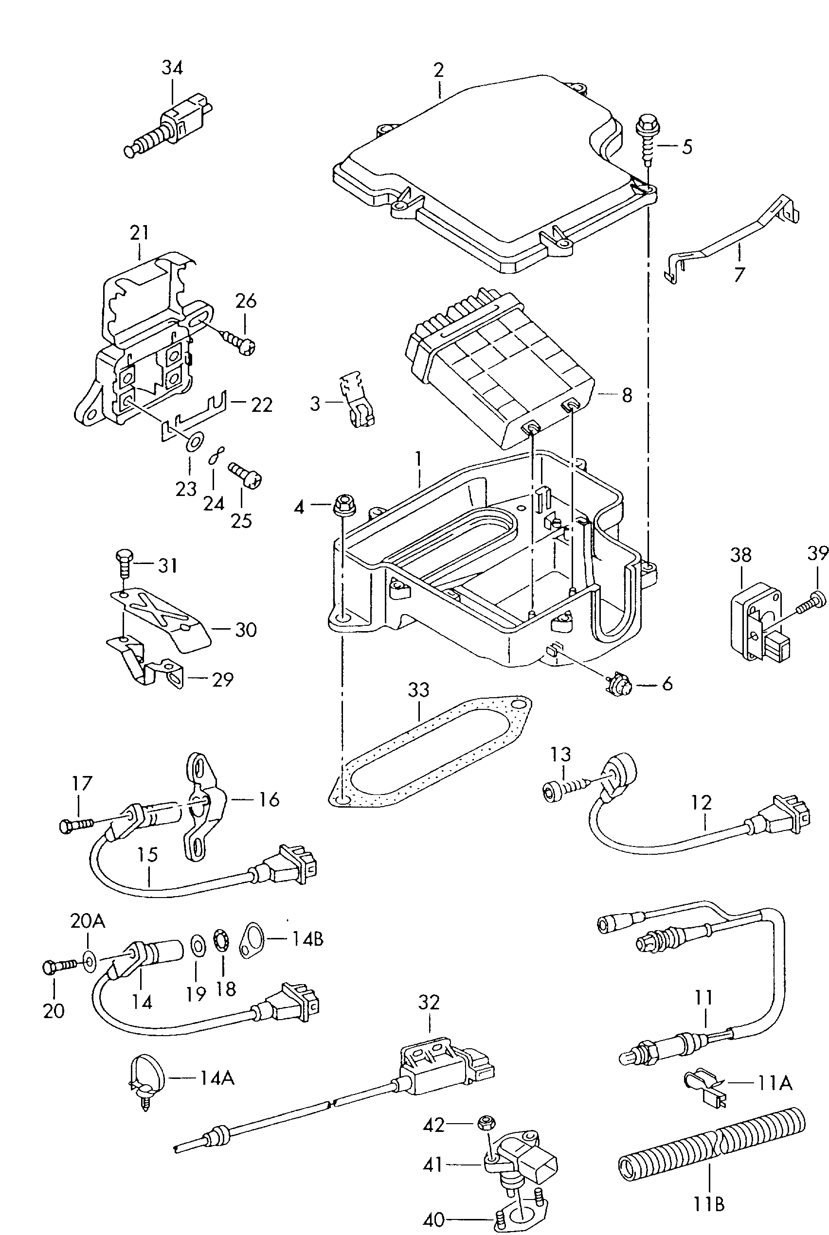 Skoda 06A 906 433 C - Sensor, crankshaft pulse onlydrive.pro