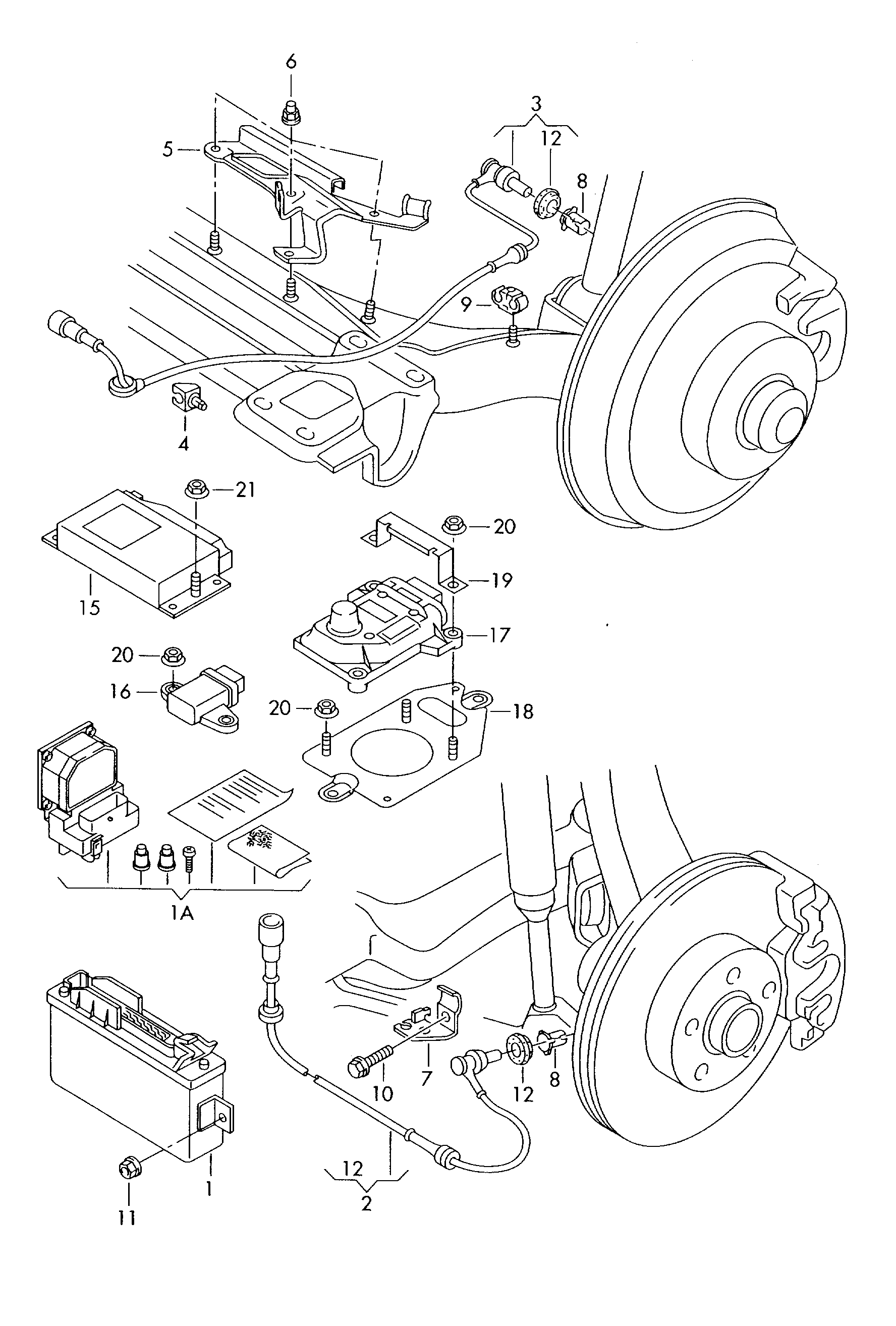 VW 8D0 927 807 C - Devējs, Riteņu griešanās ātrums onlydrive.pro