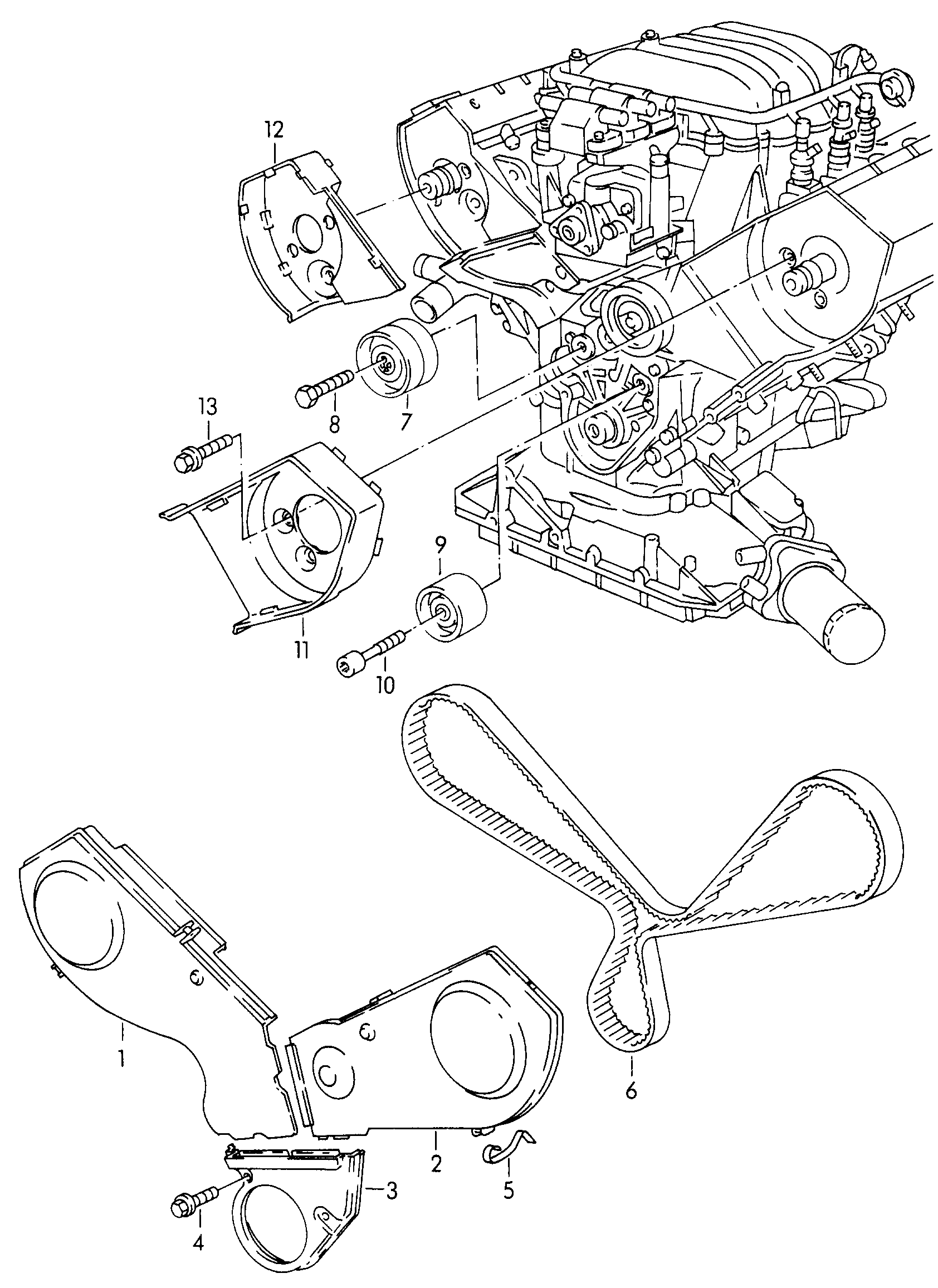 VW 078 109 244 G - Parazīt / Vadrullītis, Zobsiksna onlydrive.pro