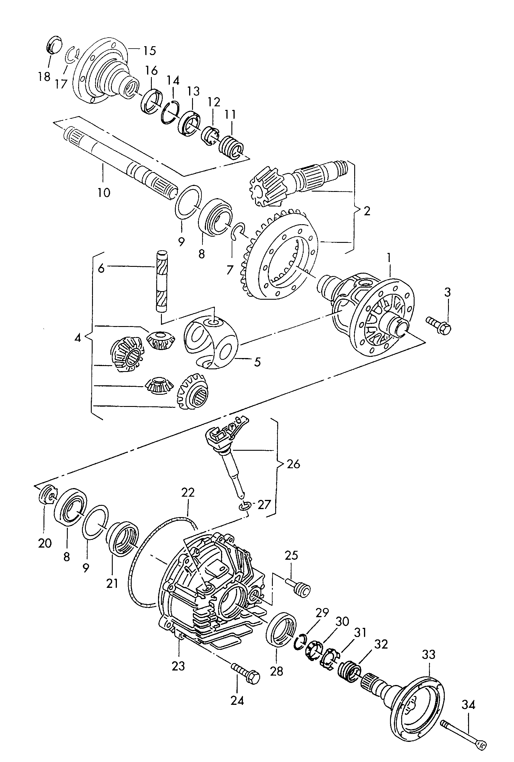 VW 113 517 185 C - Комплект подшипника, ступицы колеса onlydrive.pro