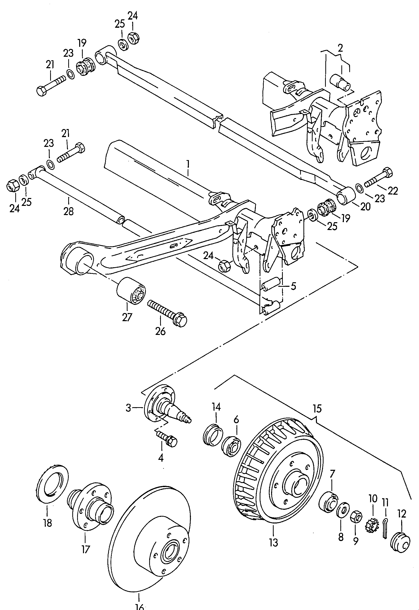 VW 8D0 501 641 A - Veleno sandariklis, rato stebulė onlydrive.pro