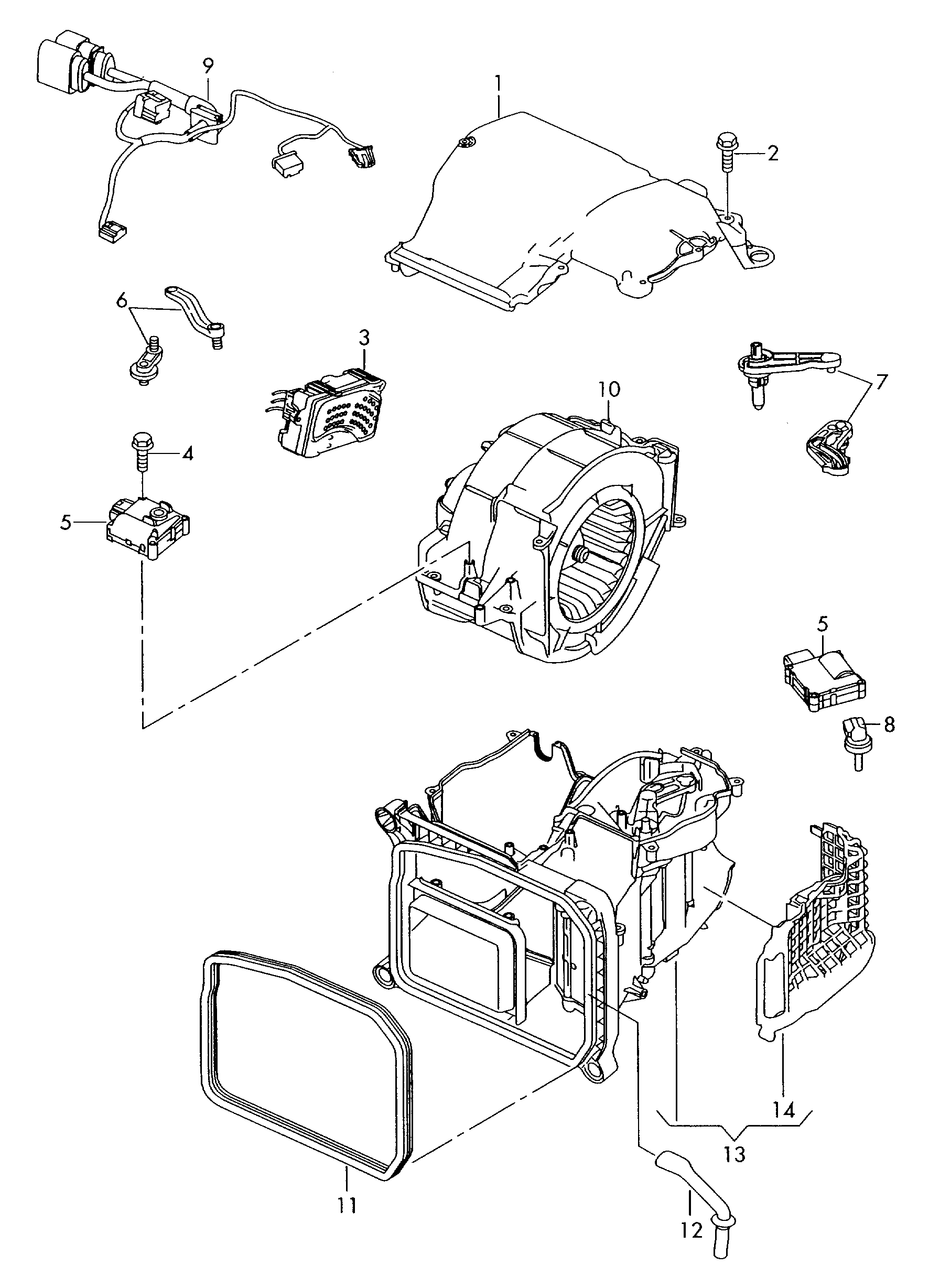 Skoda 4F0 820 521 A - Vadības bloks, Apsilde / Ventilācija onlydrive.pro