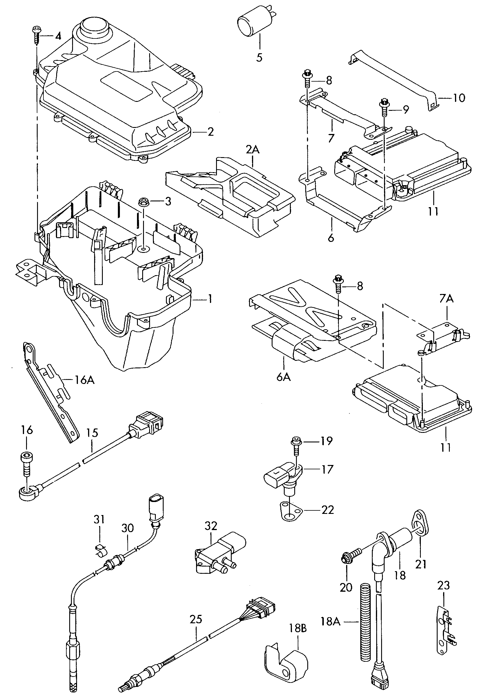 Seat 06E 905 377 A - Knock Sensor onlydrive.pro