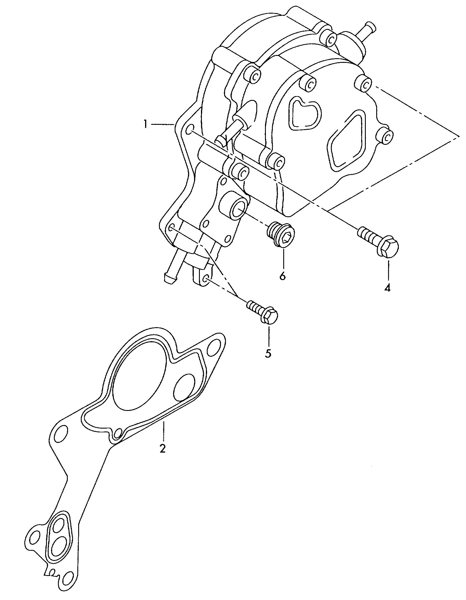 Seat 06D 145 117 - Прокладка, вакуумный насос onlydrive.pro