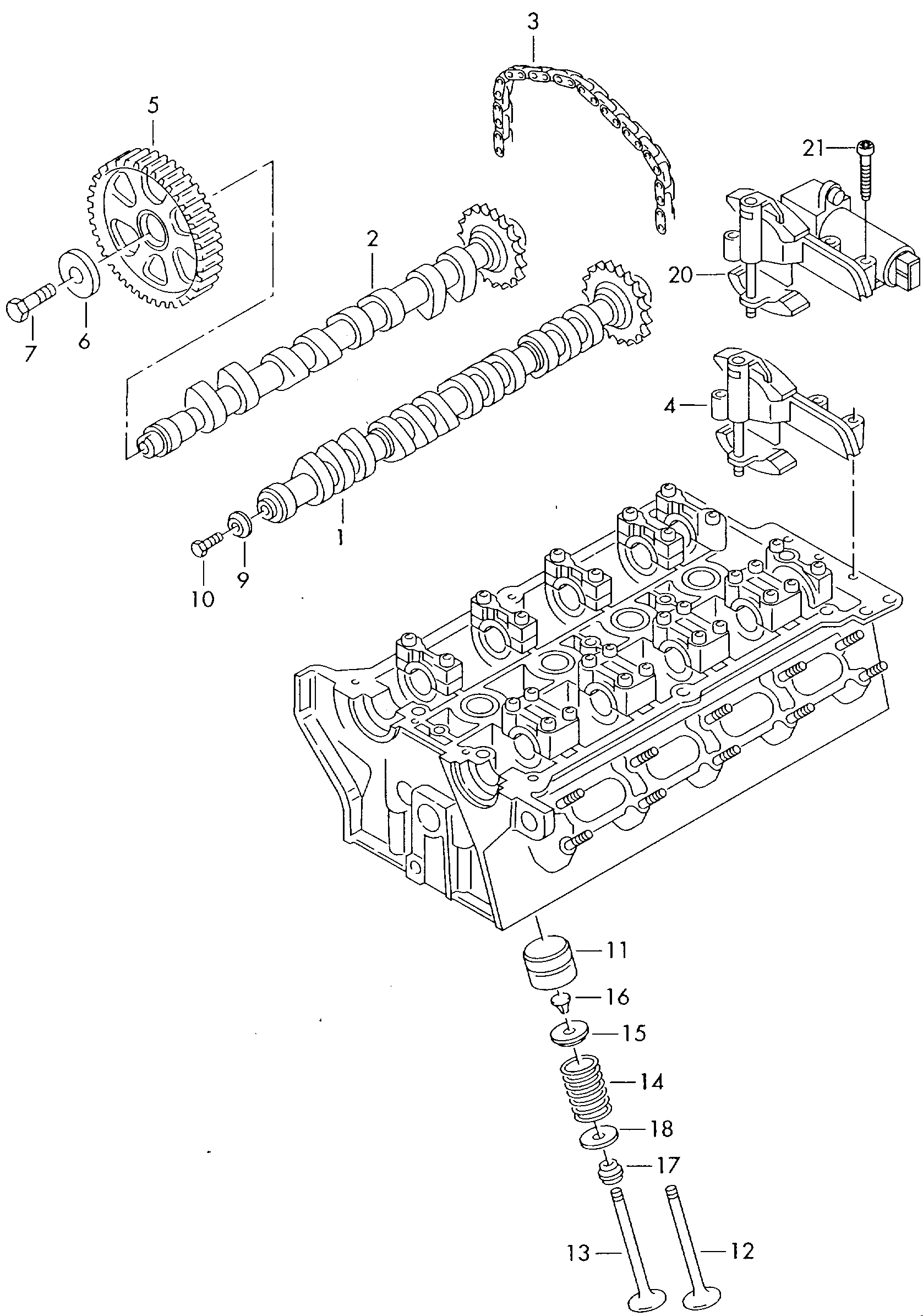 Seat 058 109 088 E - Camshaft Adjuster onlydrive.pro