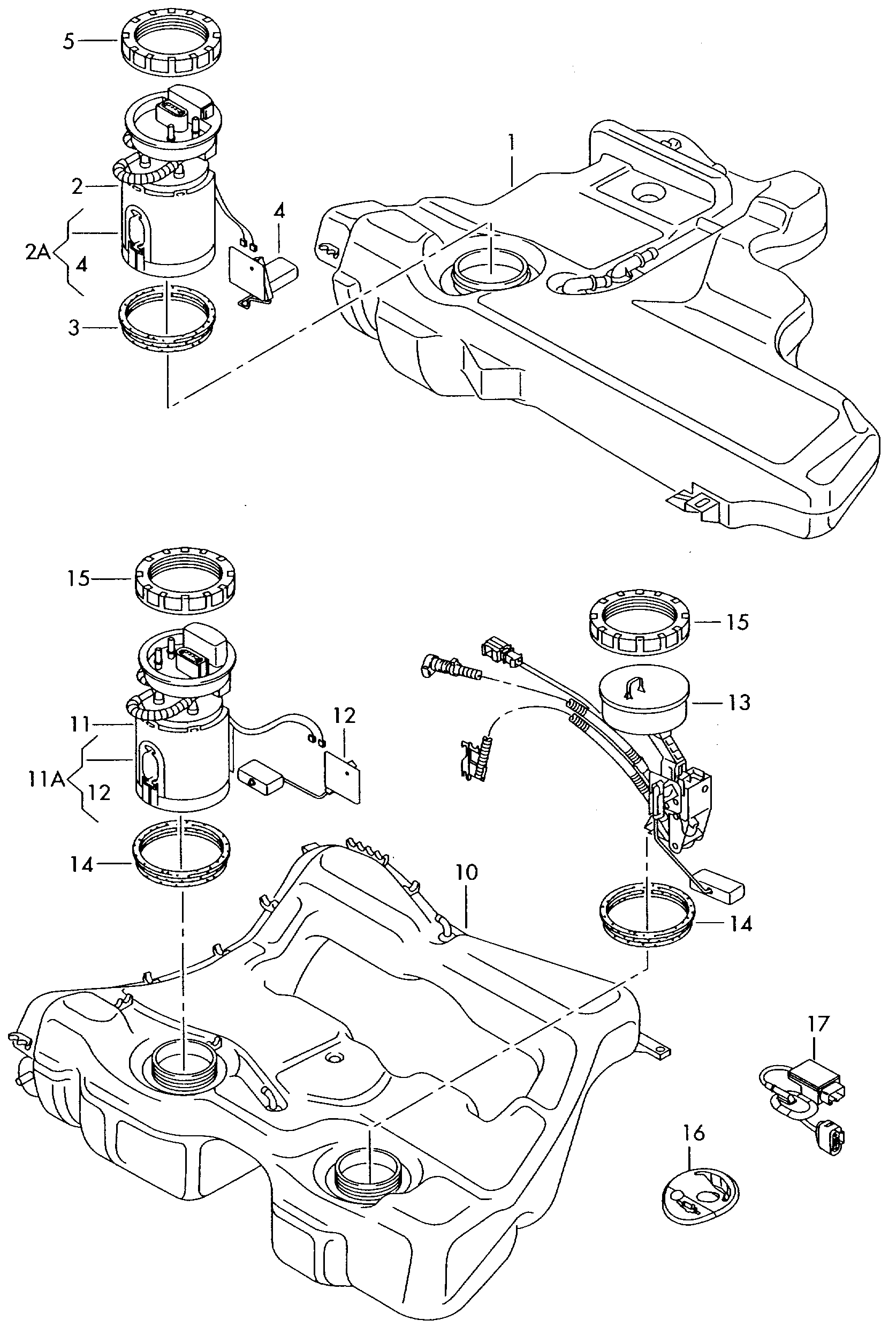 VAG 1J0 919 133 A - Прокладка, топливный насос onlydrive.pro