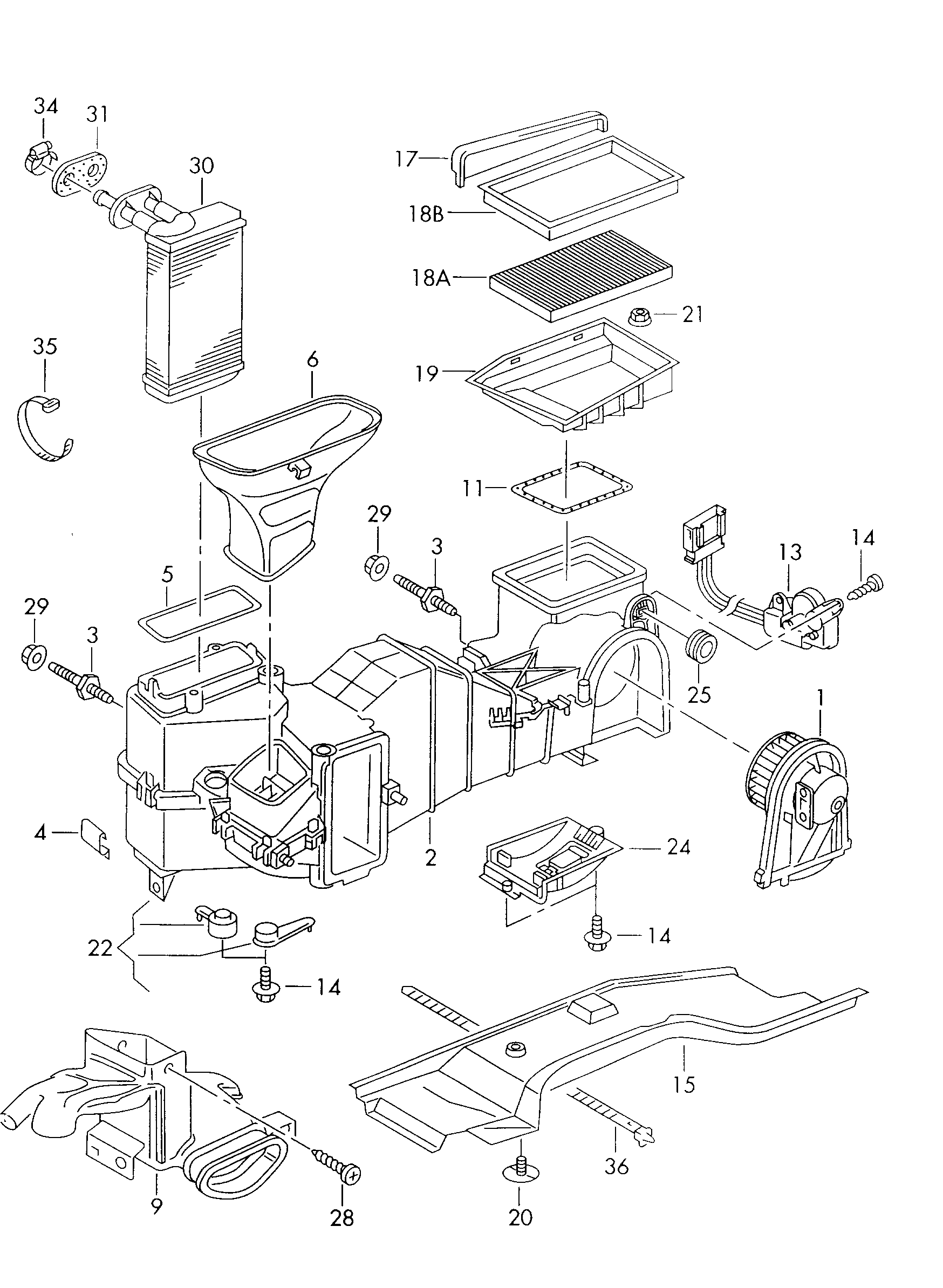 VAG 1J0819648 - Filter, interior air onlydrive.pro