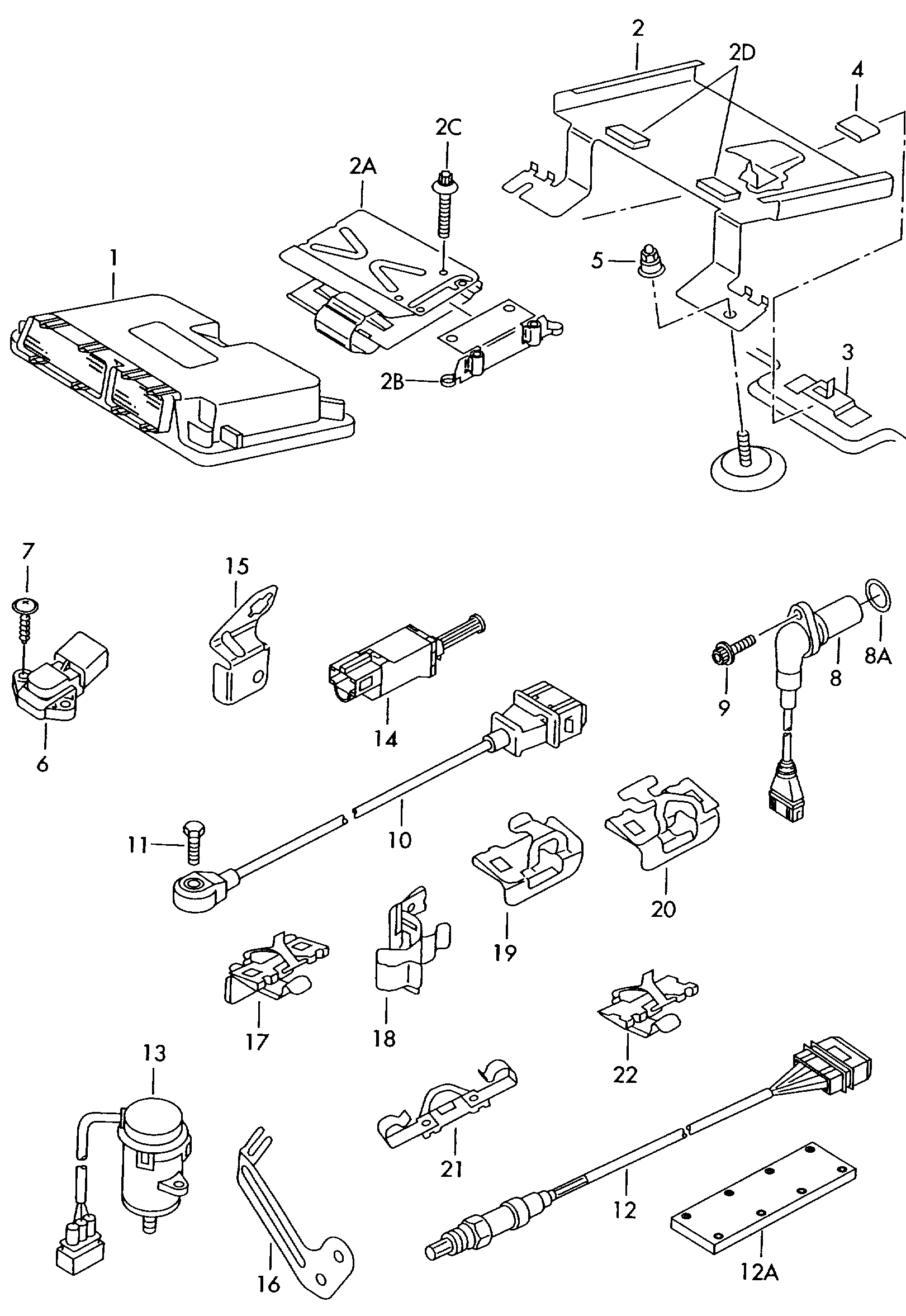 VW 06A 906 262 AS - Oxygen, Lambda Sensor onlydrive.pro