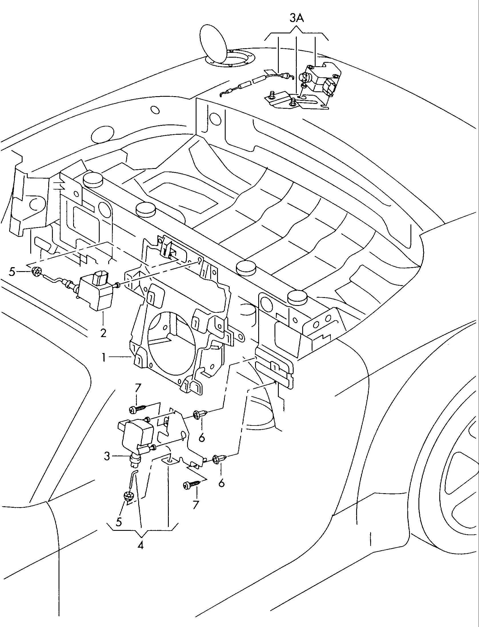 VW 8N7 862 159 - Actuator, central locking system onlydrive.pro