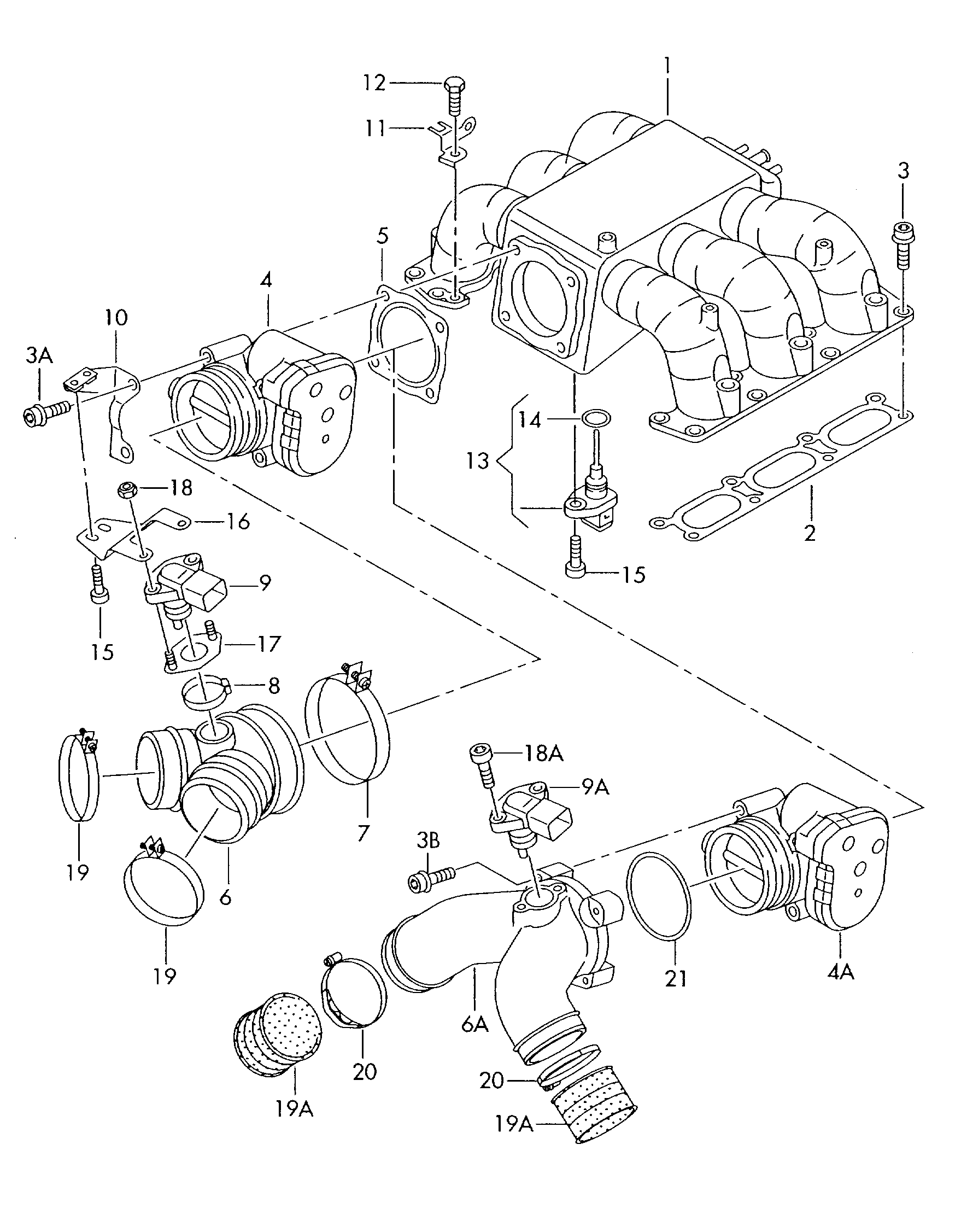 Seat 078 133 062 C - Корпус дроссельной заслонки onlydrive.pro