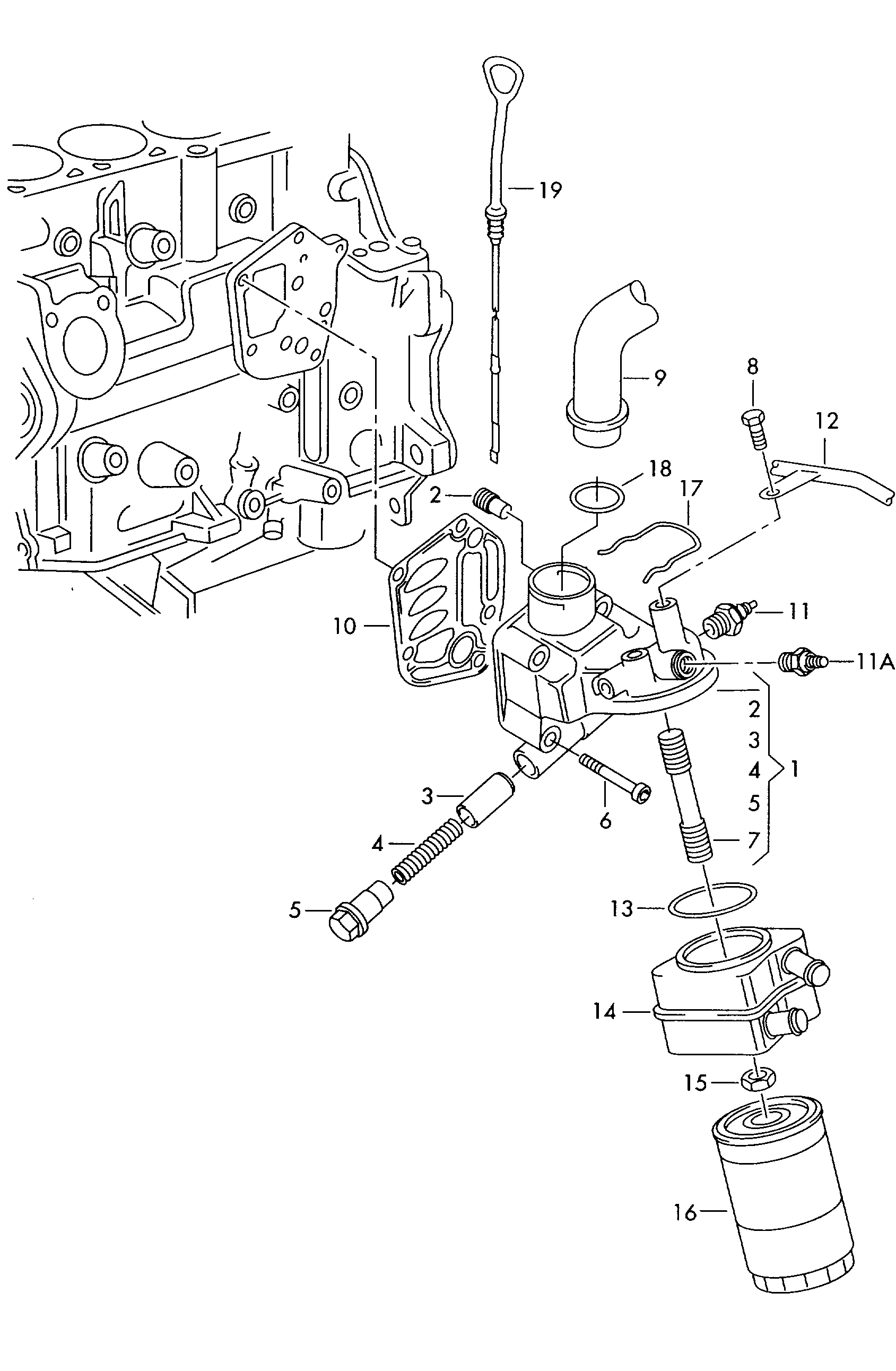 Seat 06A 115 441 J - Seal, oil filter housing onlydrive.pro