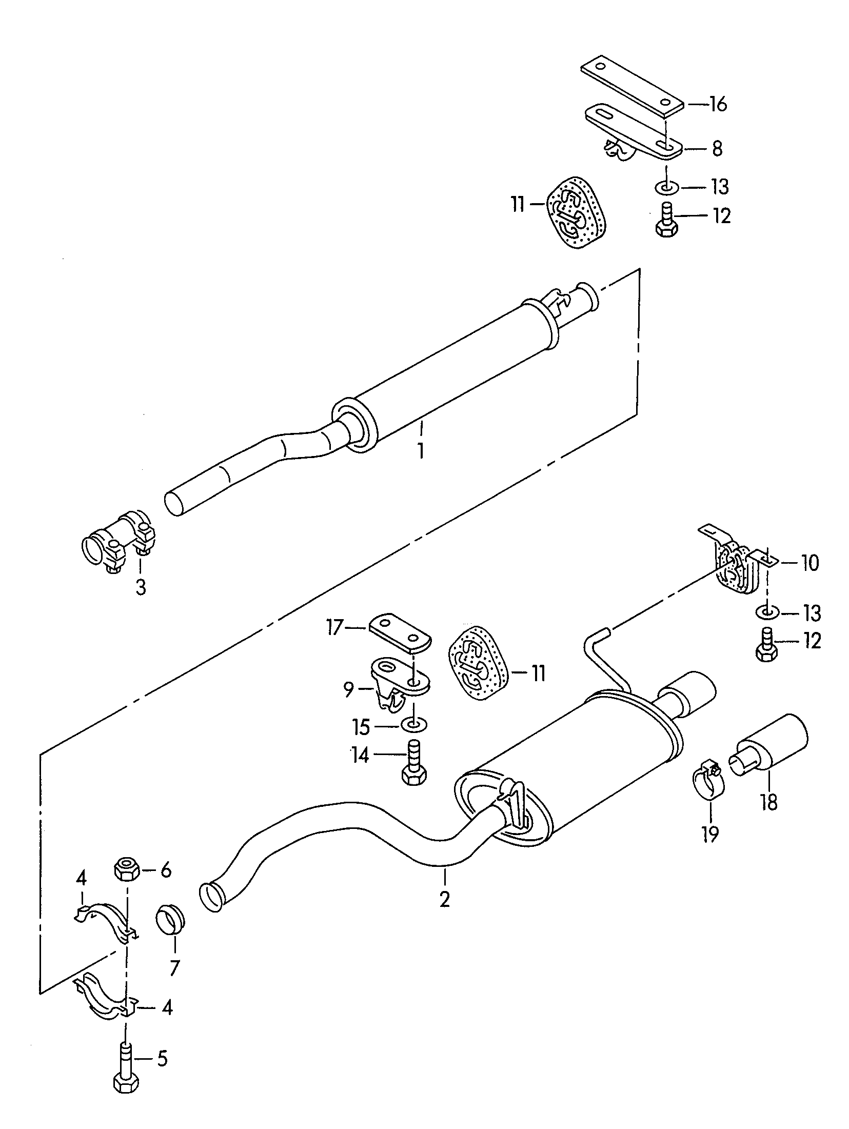 Porsche 855253137A - Gasket, exhaust pipe onlydrive.pro