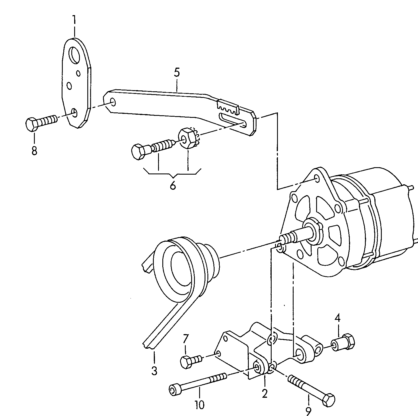 Porsche N   900 744 04 - Korjaussarja, ohjausvipu onlydrive.pro