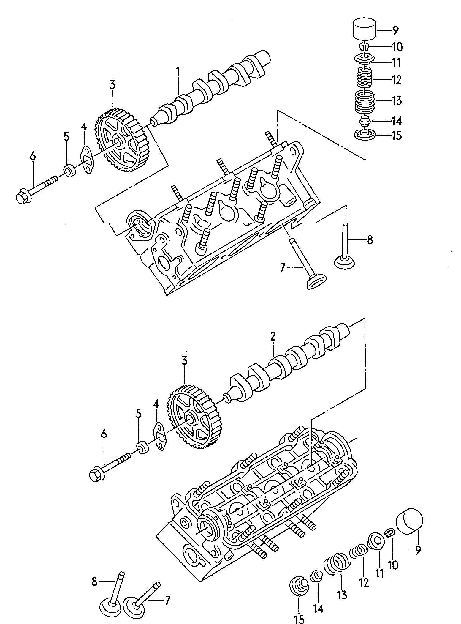 VW 078 103 113 E - Locking Cover, camshaft onlydrive.pro