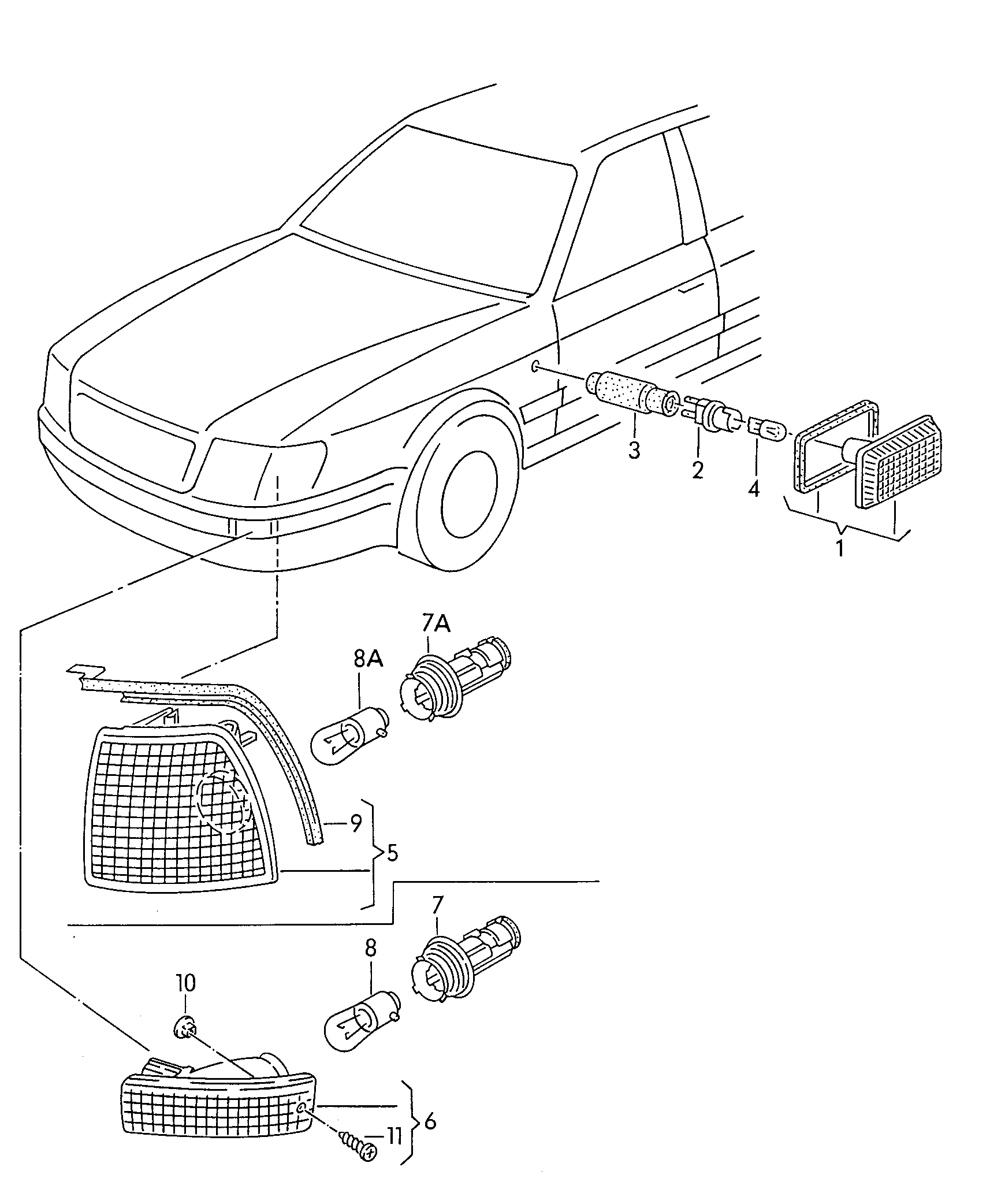 VW 161 949 117 - Indicator onlydrive.pro