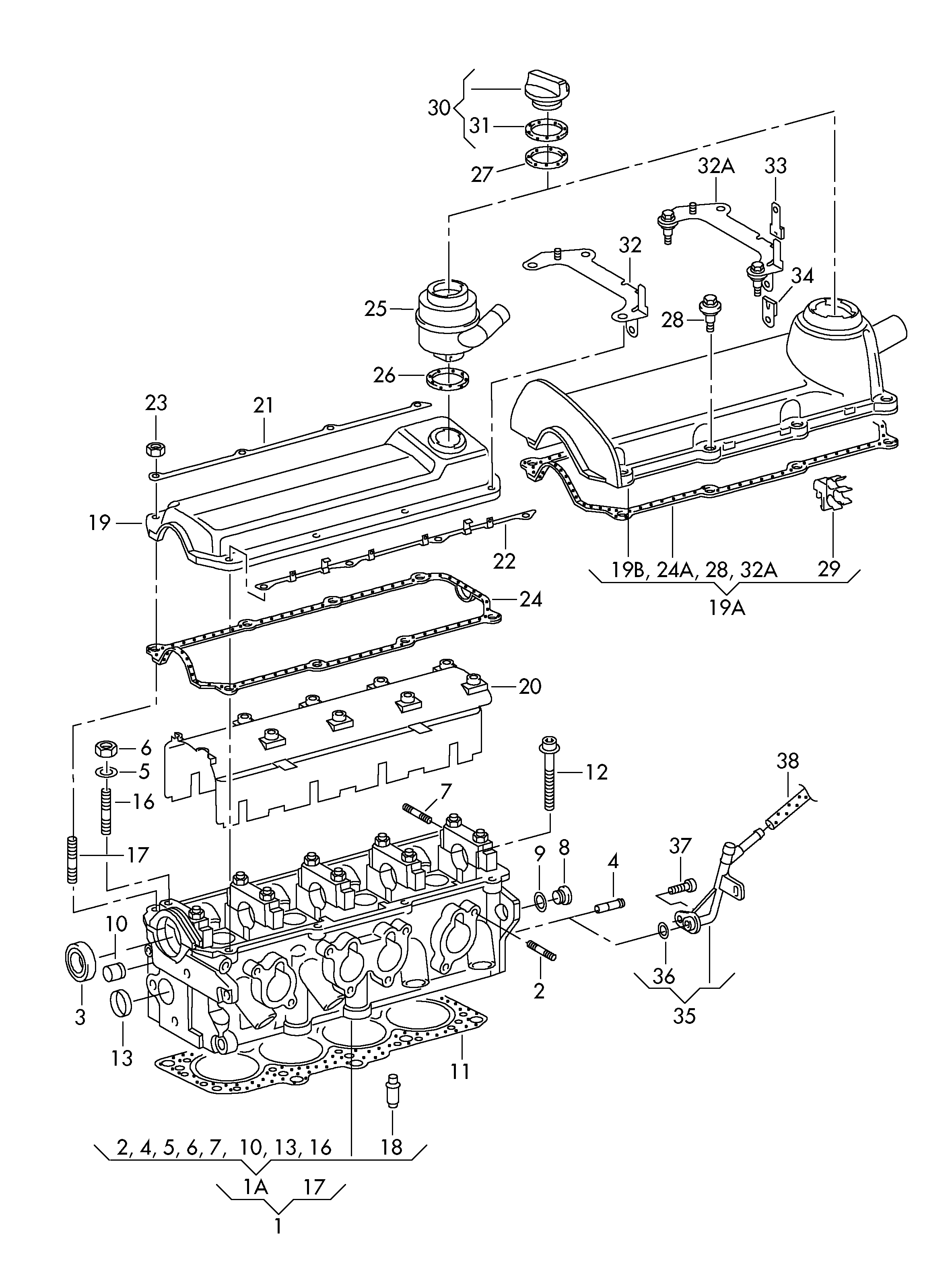 VAG 06A 103 217 G - Letku, venttiilikopan tuuletus onlydrive.pro