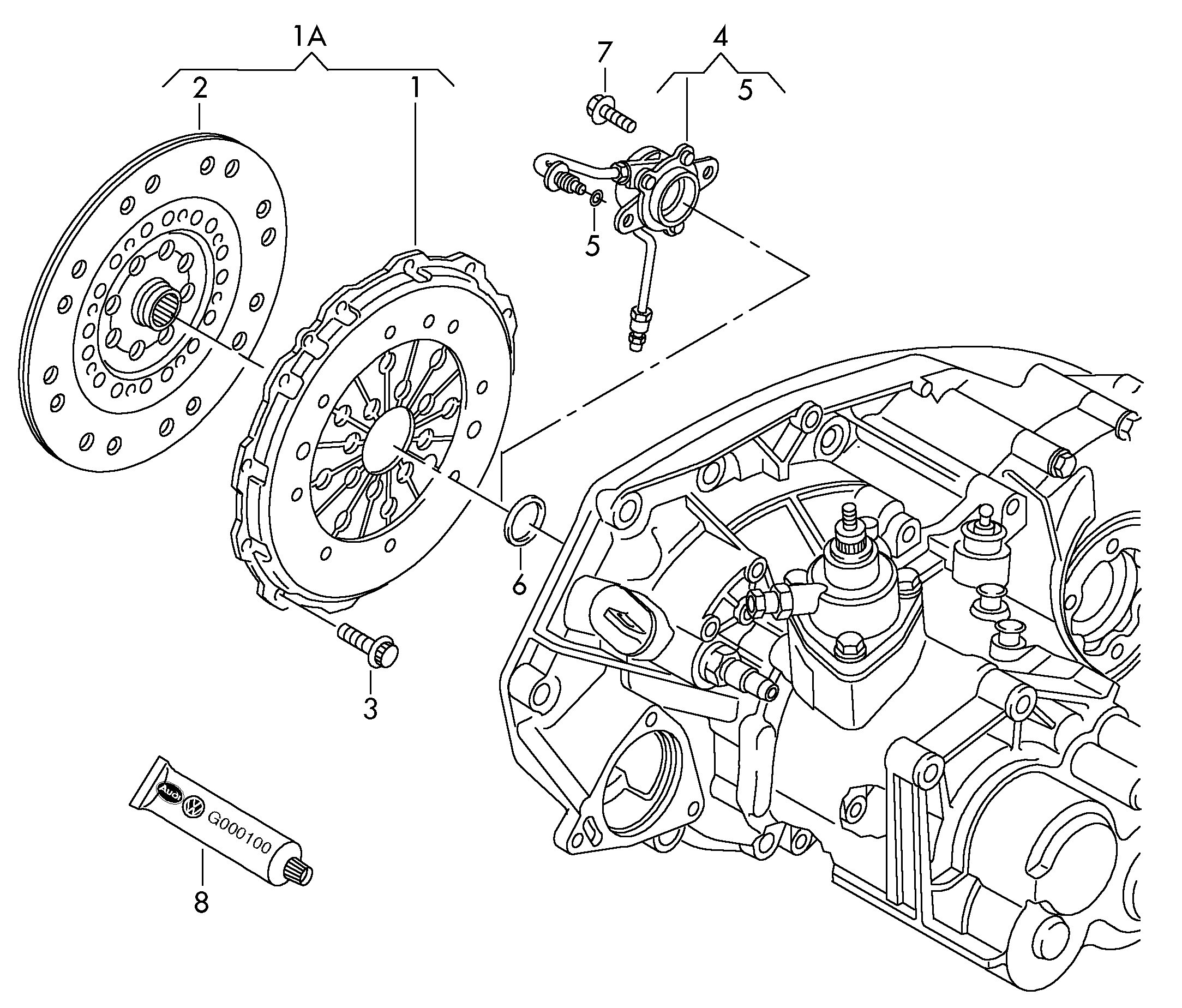 Skoda 038 141 032 G - Clutch Kit onlydrive.pro