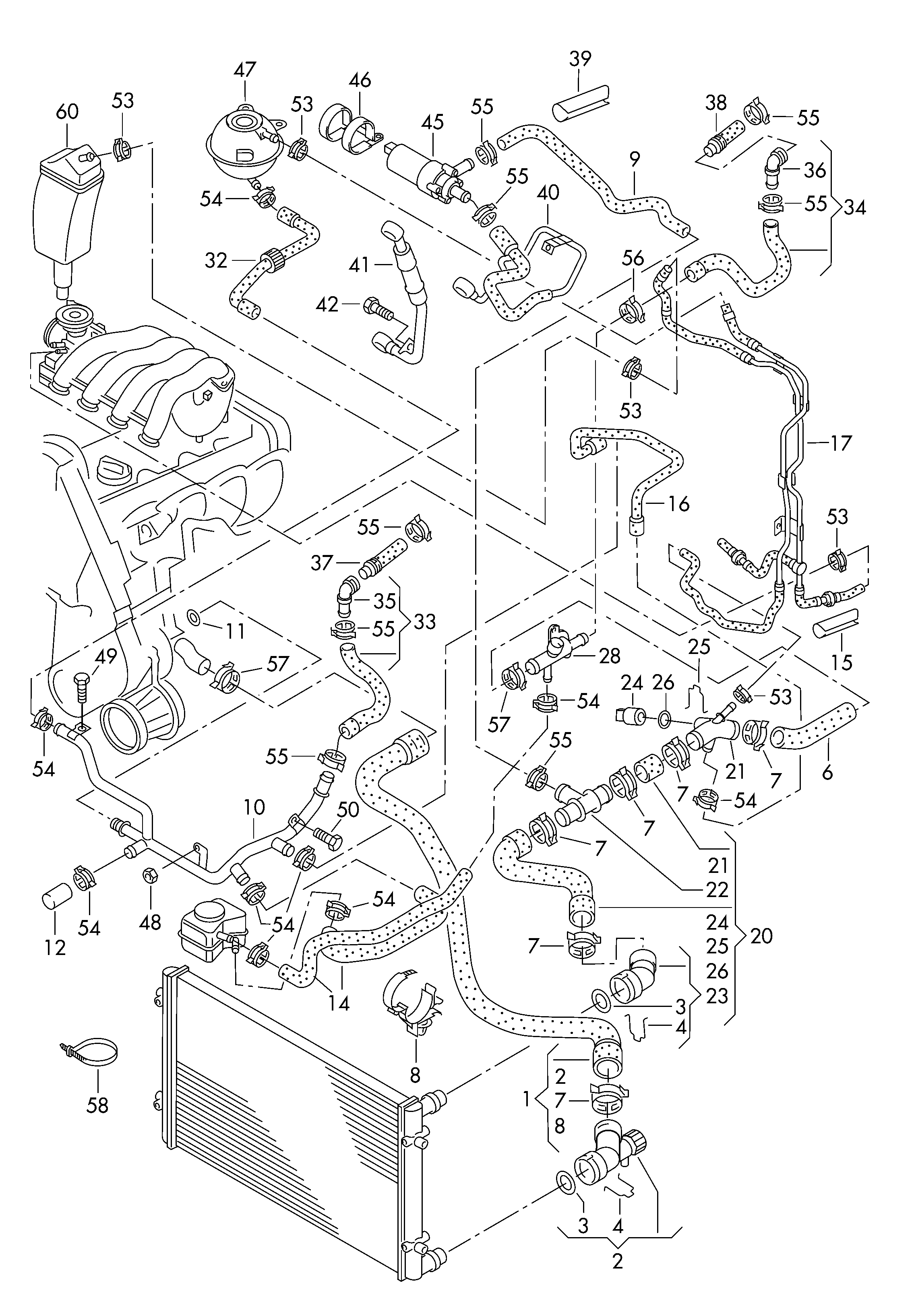 VAG 078965561 - Water Pump, parking heater onlydrive.pro