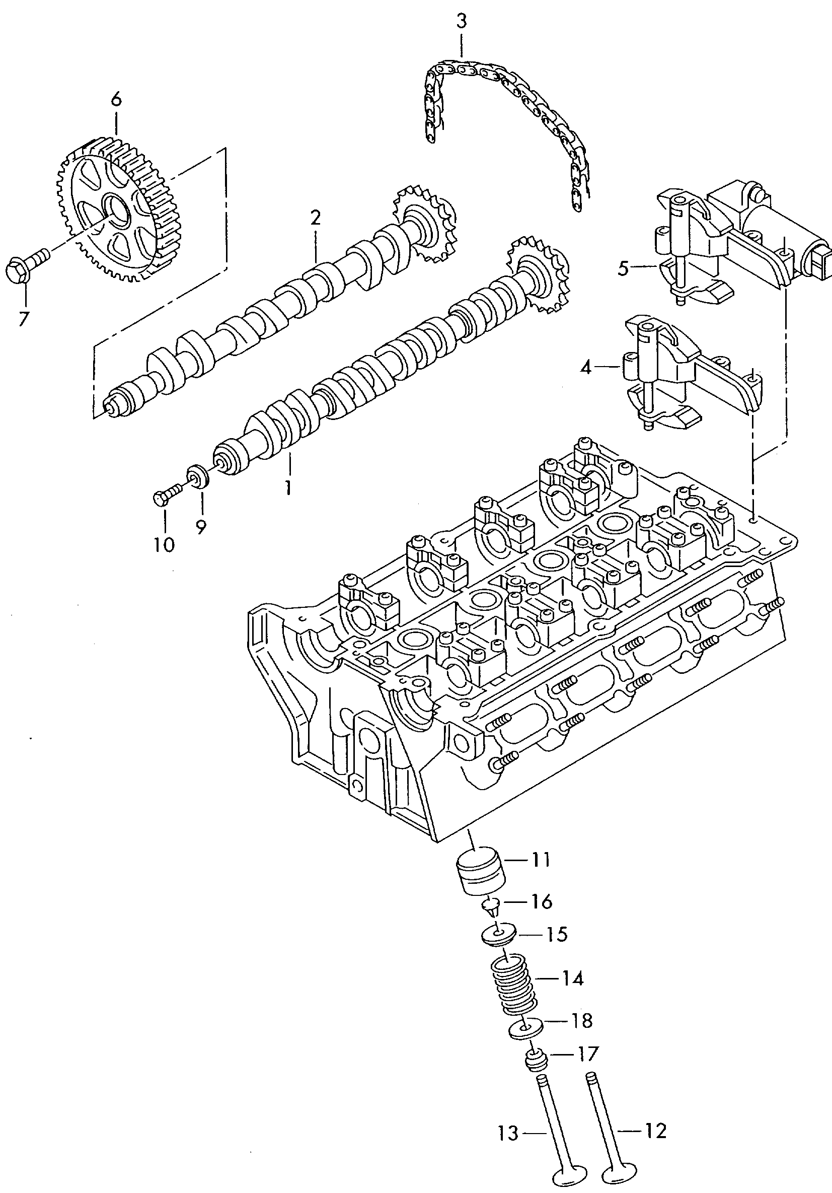 VAG 058 109 021 K - Camshaft onlydrive.pro