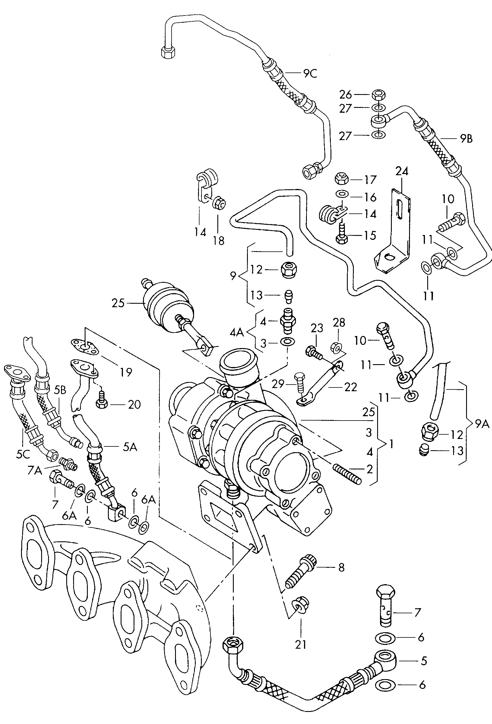 VAG 028145702HX* - Kompresors, Turbopūte onlydrive.pro