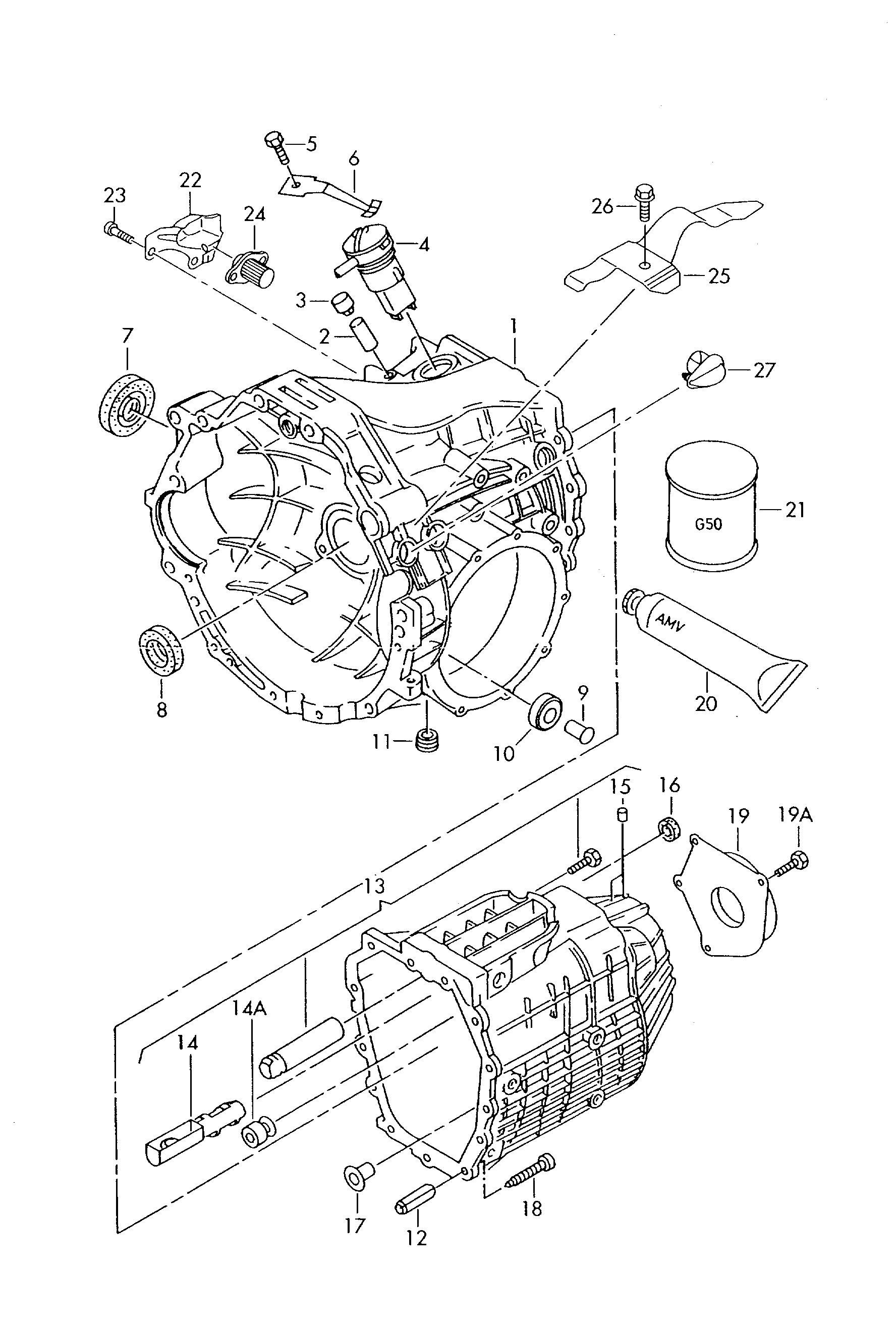 VW 012 919 823 A - Датчик, переключатель, фара заднего хода onlydrive.pro